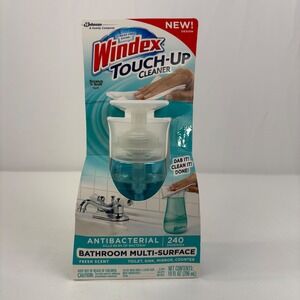 Windex Touch-Up Cleaner Antibacterial Bathroom Multi-Surface Fresh Scent NEW